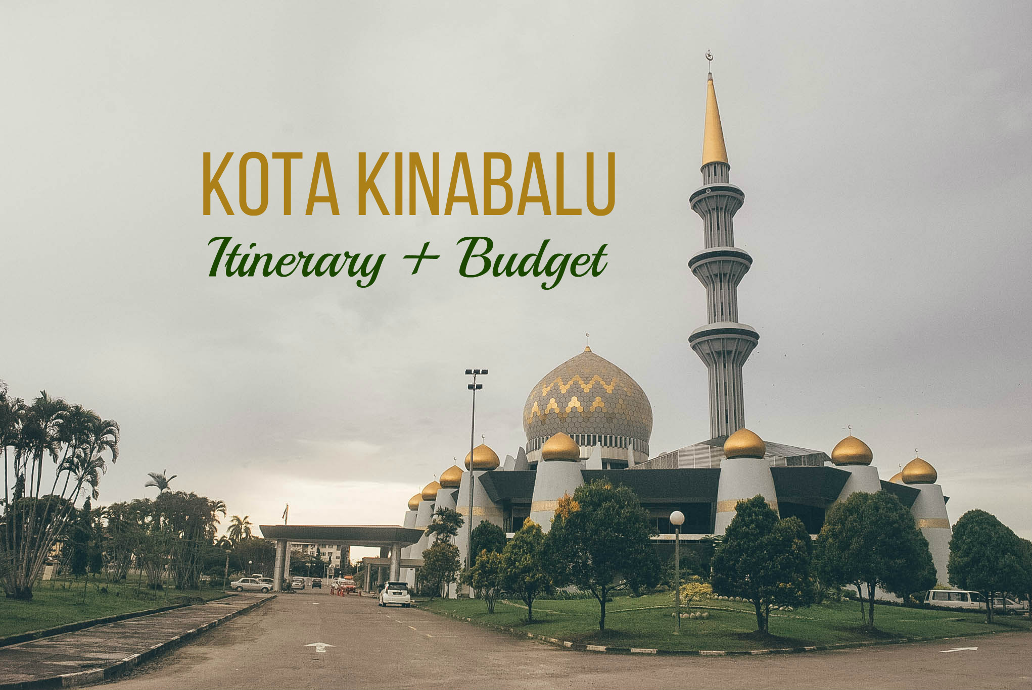 KOTA KINABALU ITINERARY