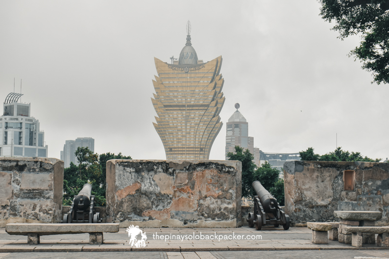 Macau tourist spots - Monte Fortress