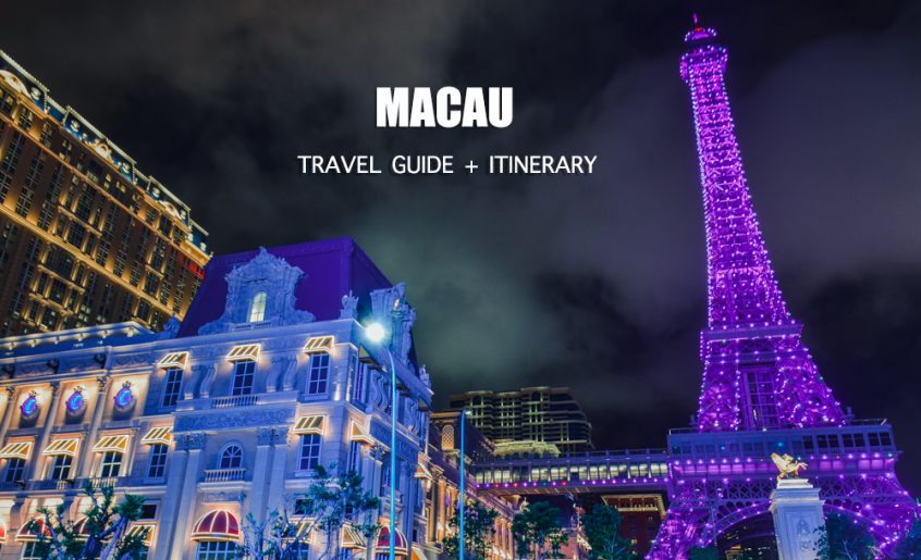 MACAU ITINERARY