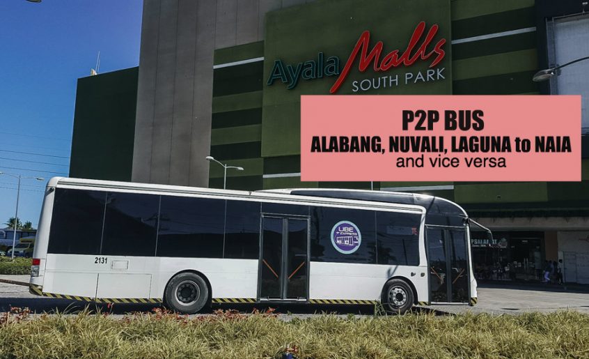 P2P BUS ALABANG TO NAIA