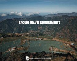 BAGUIO TRAVEL REQUIREMENTS